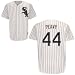 Mens Chicago White Sox #44 Jake Peavy Home Replica Jersey - M
