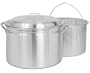 Bayou Classic 4034, 34-Qt. Stockpot with Steam/Boil Basket and Vented Lid, aluminum