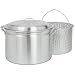 Bayou Classic 4034, 34-Qt. Stockpot with Steam/Boil Basket and Vented Lid, aluminum
