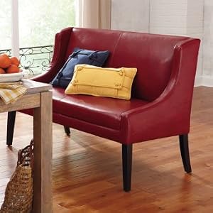 Palmer Settee - Dark Brown - Grandin Road