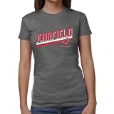 NCAA Fairfield Stags Ladies Rising Bar Junior's Tri-Blend T-Shirt - Ash