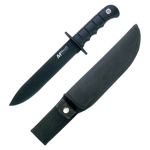 M-Tech Fixed Blade Bowie Knife Spear Black