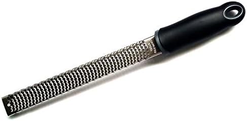 Lemon Zester Grater, Use for hard Cheese, Citrus fruits, Ginger, Nutmeg, Garlic, Vegetebles, Chocolate - Sharp Stainless Steel Blade with Protective Cover.