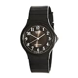 Casio Men's MQ24-1B3 Analog Black Rubber Strap Watch