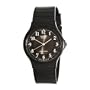 Casio Men's MQ24-1B3 Analog Black Rubber Strap Watch