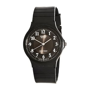 Casio Men's MQ24-1B3 Analog Black Rubber Strap Watch Casio Men's MQ24-1B3 Analog Black Rubber Strap Watch