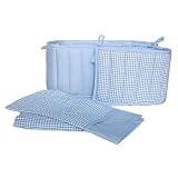 Tadpoles Basics 3 Piece Cradle Set - Blue