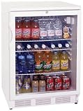 Review Summit  / Summit SCR600LAL 5.5 cu. ft. Counter-Depth Compact Refrigerator with Front Mounted Lock, Glass Door, Commercially Approved and Fits Under ADA Counters: White