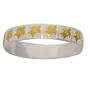 Sterling Silver Hawaiian Two-tone 12mm Turtle Bracelet