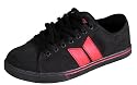 Manchester - Vegan Shoes In Black/Blood Red By Macbeth Footwear