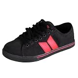 Manchester - Vegan Shoes In Black Blood Red By Macbeth Footwear by Macbeth