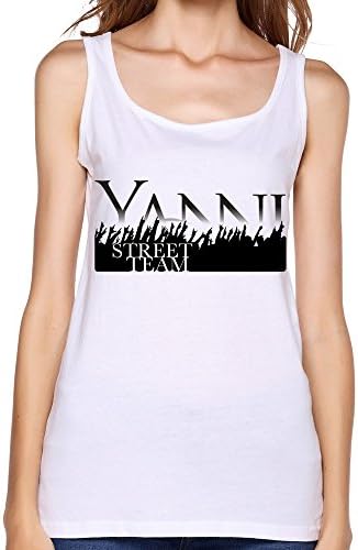 Tank Top For Women Yanni 2016 World Tour Logo White