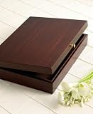 Reed & Barton Wooden Flatware Storage Chest