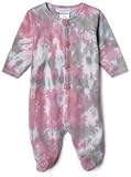 Baby Steps Tie Dye Footie, Kidman, 6 Months