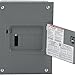 Square D - QO816L100DF QO 100-Amp 8-Spaces 16-Circuit Indoor Flush Mount Main Lugs Load Center with Cover and Door
