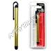 Apple Iphone, Ipod Touch Itouch Stylus Pen Clip (gold Body, Black Ends)