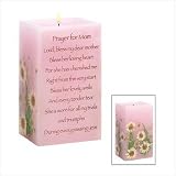 Prayer For Mom Candle - Style 39403