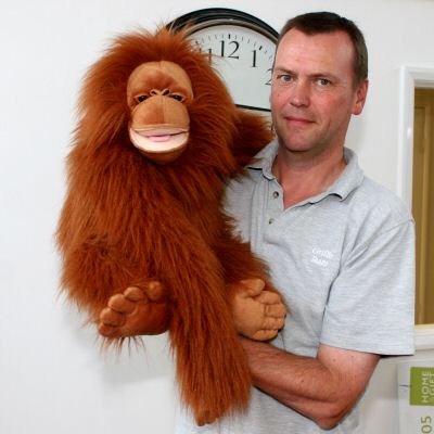 Orangutan - Extra Large Orangutan Hand Puppet - Childrens Activity Toy Puppet