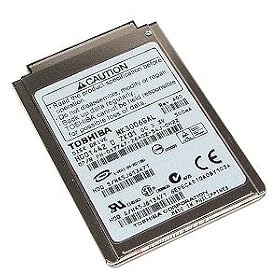 Toshiba MK3006GAL - Hard drive - 30 GB - internal - 1.8" - ATA-100 - 4200 rpm - buffer: 2 MB