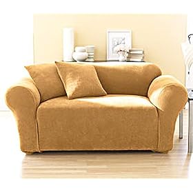 Sure Fit Stretch Pique Loveseat Slipcover by Sure Fit