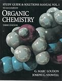 Organic Chemistry: Study Guide and Student Solutions Manual, Volume 1