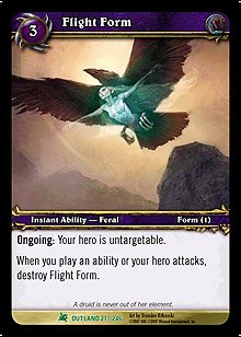 Flight Form - Fires of Outland - Uncommon [Toy]
