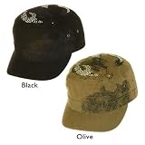 Canvas Military Cadet Cap