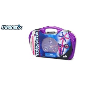 Magnetix - Glitter Purple 35pc with Carry Case