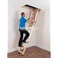 2.82m Timber Folding Loft Ladder