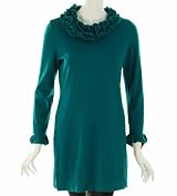 Alfani Sweater, Scrunched Neckline Tunic