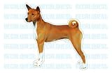 BASENJI -Dog Decal- sticker dogs car got window graphic