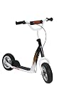 Hudora 11013 - Kinderroller Bold Buddy 2.0, Eva Reifen 25,4 cm (10 Zoll), schwarz / weiß
