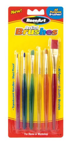 Mega Bloks - Dessin - 6 Pinceaux D'Artistes