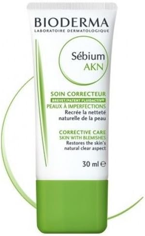 Bioderma Sebium AKN cream 30ml Anti Acne and Blackhead Skin Imperfections New Fresh Product