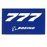 777 Blue Sticker