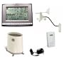 Honeywell TE821W Wireless Weather Station with Rain Gauge, Wind Gauge, Thermometer Atomic Clock, Barometer