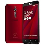 【国内正規品】ASUSTek ZenFone2 ( SIMフリー / Android5.0 / 5.5型ワイド / デュアルmicroSIM / LTE ) (レッド, 4GB/32GB) ZE551ML-RD32S4