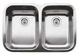 Blanco Supreme 2 Equal Double Bowl Sink - Depths 9\\ /9\\