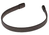 L. Erickson USA 1/2 Ultra Comfort Headband - Sparkle Facets Brown