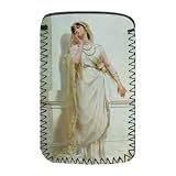 The Young Bride, 1883 (oil on canvas) by Alcide Theophile Robaudi - Protective Phone Sock - Art247 - Standard Size