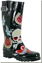 Chooka Women's Tattoo City Rainboot