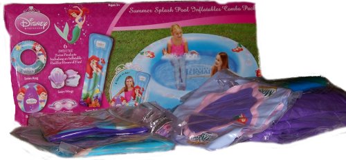 Disney Ariel Disney Princess Summer Splash Pool Inflatables Combo Pack