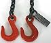 Dayton 2UKD6 Chain Sling, SSS, 3500 Lb, 9/32 In, 5 Ft L