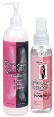 Coochy Rash-Free Pear Berry 16oz and Protection Mist Combo