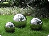 Unique Arts Stainless Steel Gazing Ball