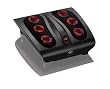The Sharper Image MSG-F110 Deep Kneading Shiatsu Foot Massager, Black