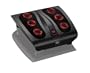 The Sharper Image MSG-F110 Deep Kneading Shiatsu Foot Massager, Black