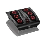 The Sharper Image MSG-F110 Deep Kneading Shiatsu Foot Massager, Black