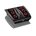 The Sharper Image MSG-F110 Deep Kneading Shiatsu Foot Massager, Black
