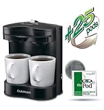 Cuisinart ® Commercial 2-cup Coffeemaker (includes 25 Decaf Pods)